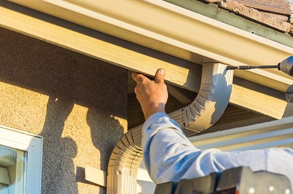 we offer a range of colors and styles for gutter installation to suit your home's aesthetic